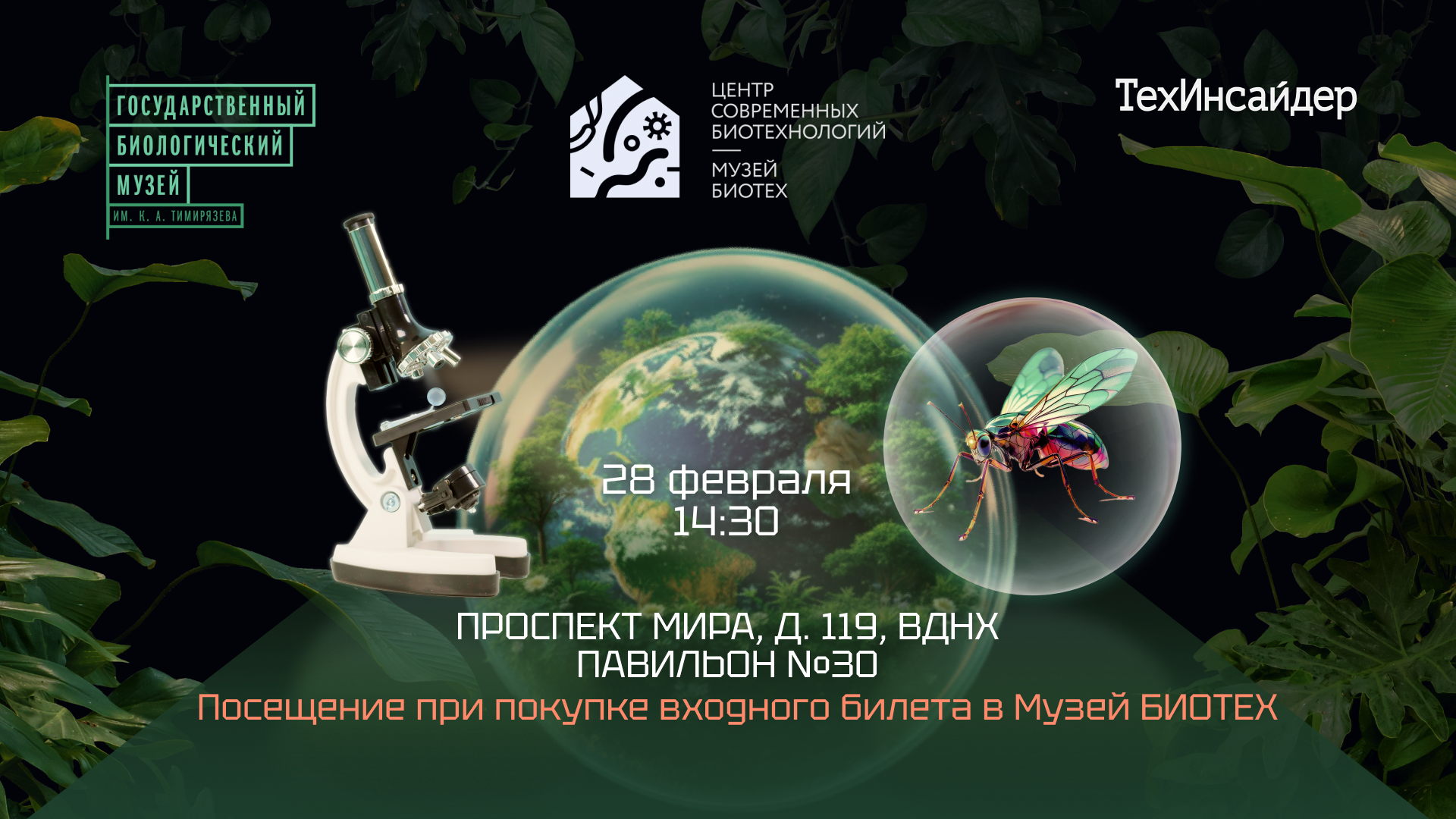 Лекторий «ТехИнсайдера» и Биологического музея: как биологи находят новые виды и что с ними делают в лабораториях