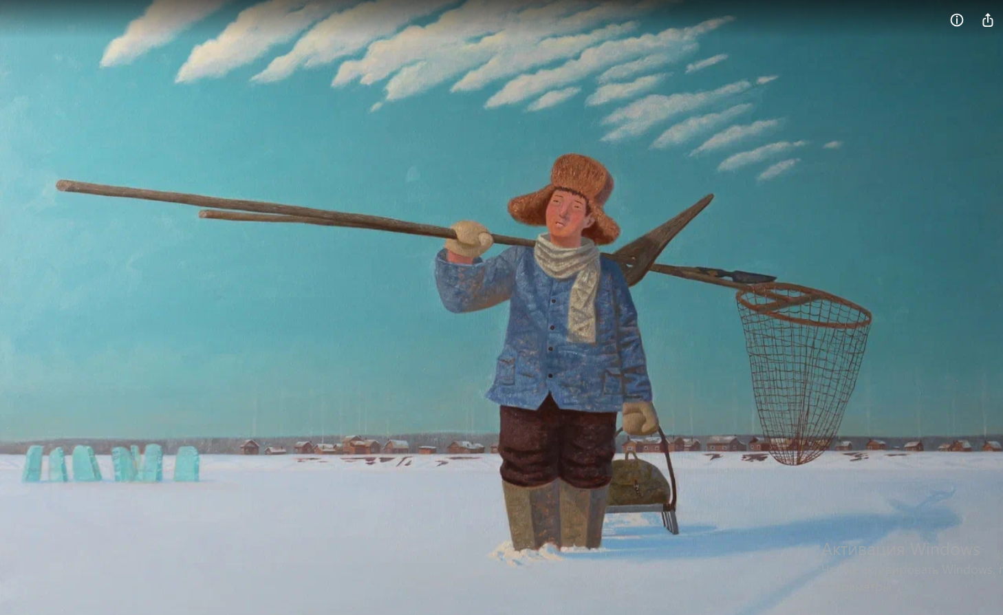 Экскурсия в мастерскую Федосия Заровняева