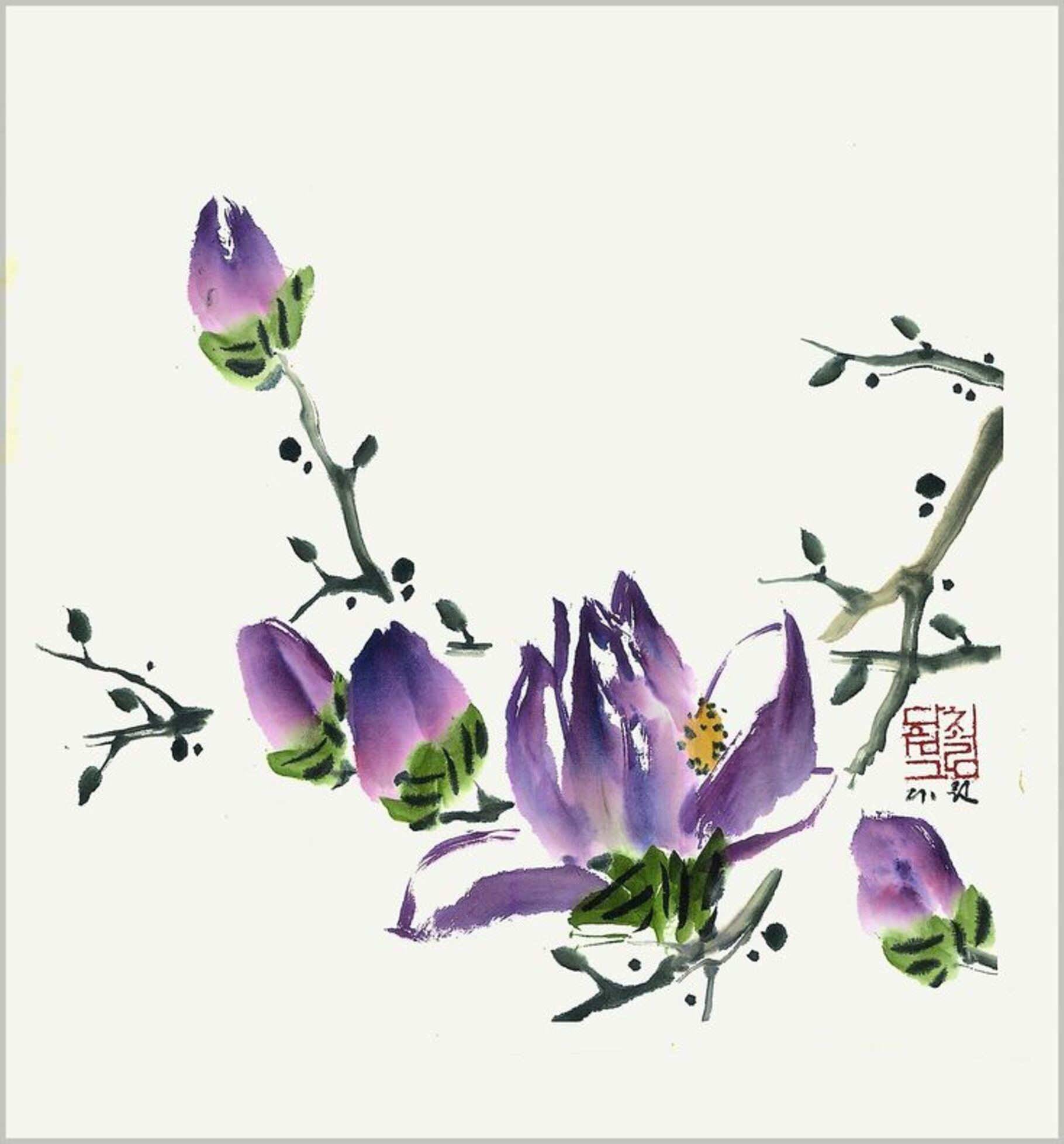 Мастер-класс по традиционной китайской живописи гохуа