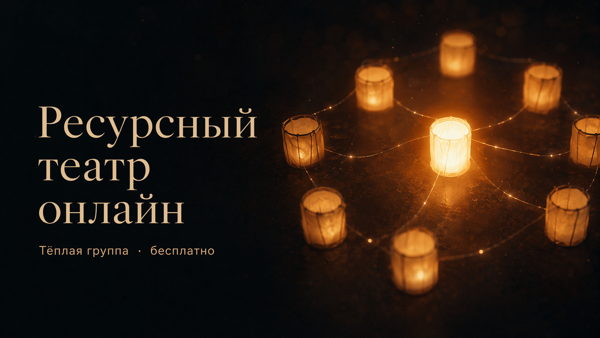 Ресурсный театр онлайн: собери своё место силы, не выходя из комнаты