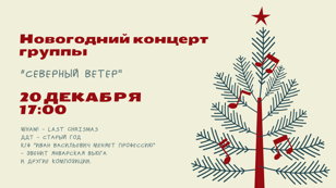 Новогодний концерт группы "Северный ветер"