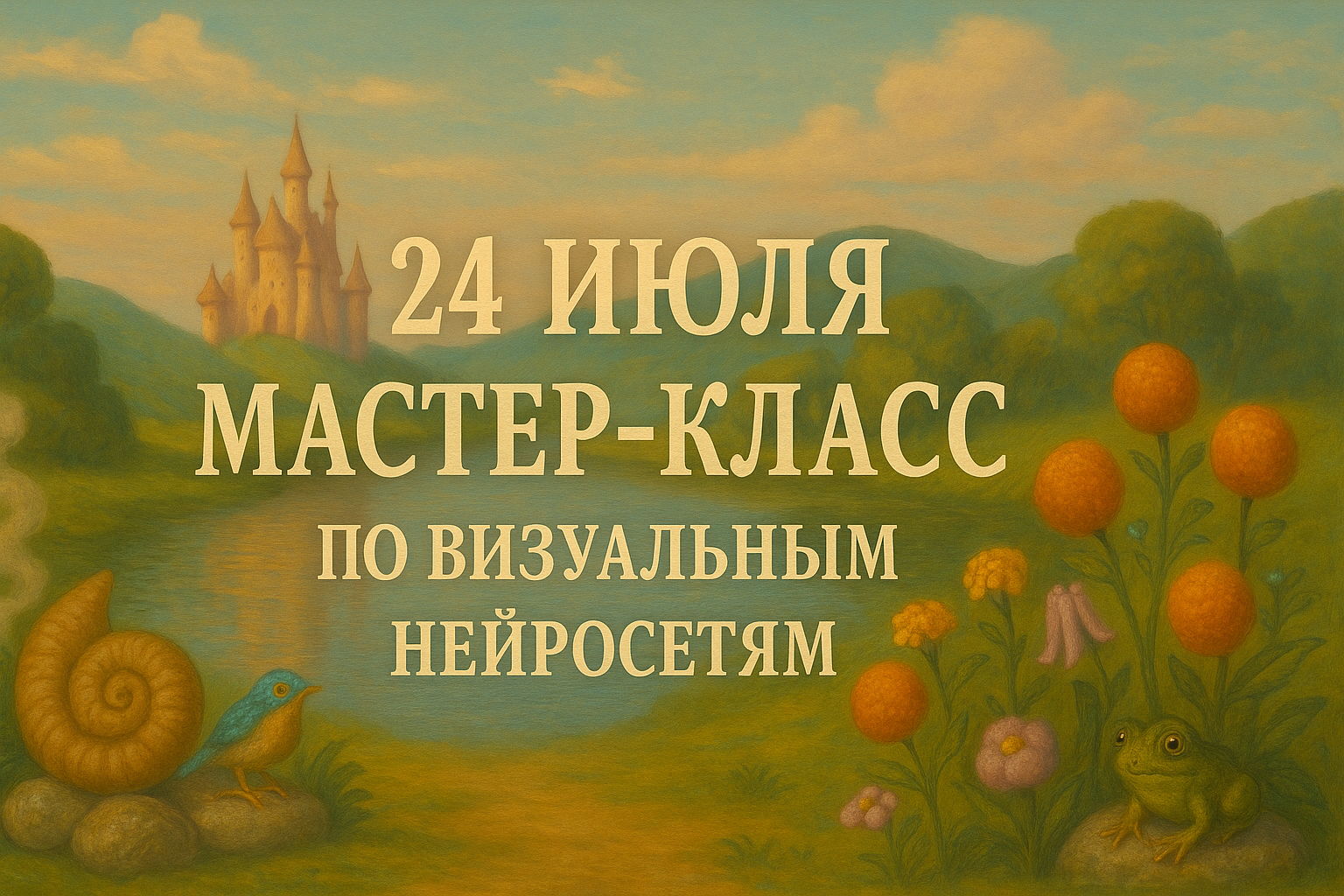 Мастер-класс: ВИЗУАЛЬНЫЕ НЕЙРОСЕТИ