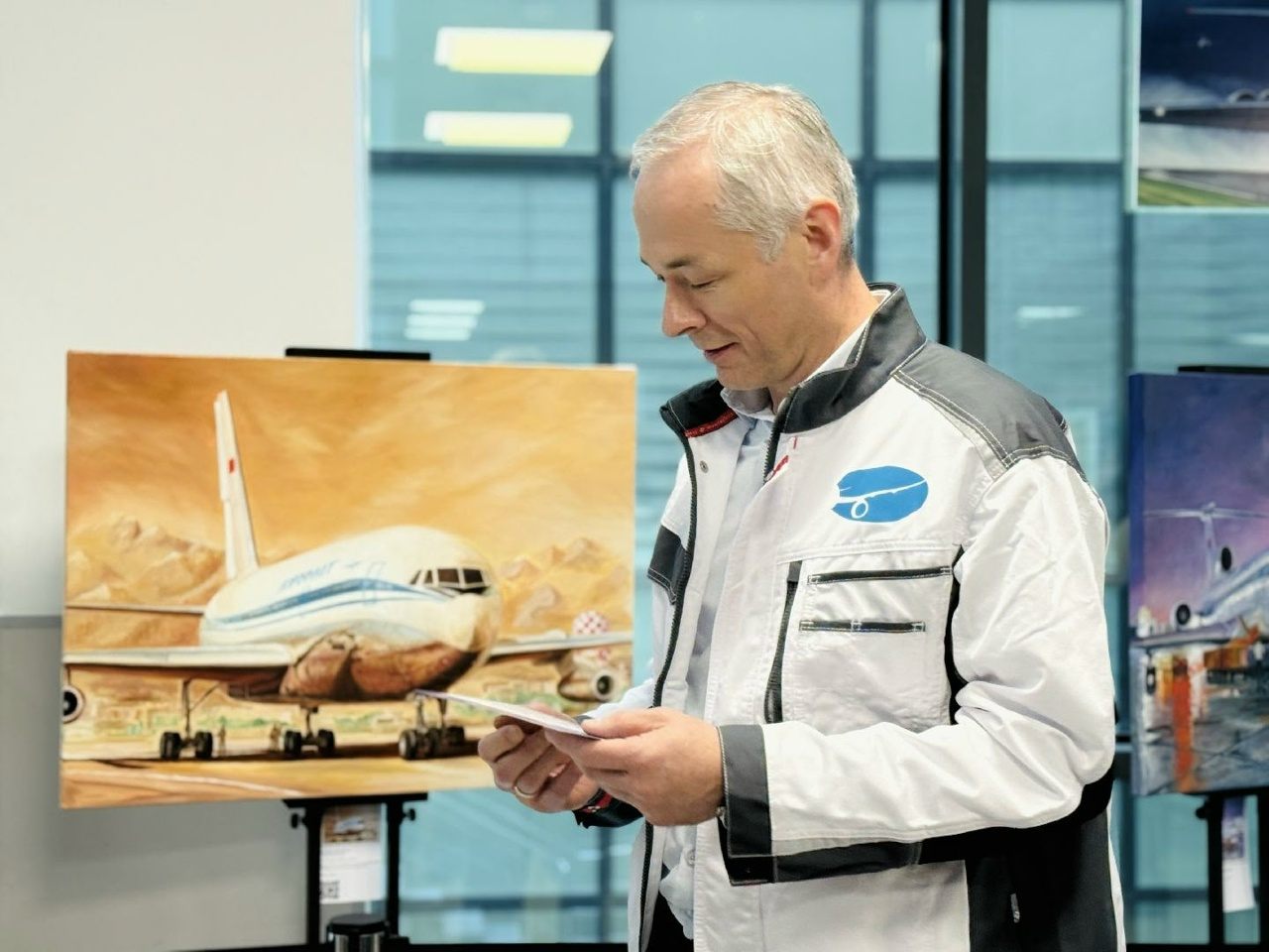 Финальная экскурсия по выставке АвиаАрт в аэропорту Жуковский