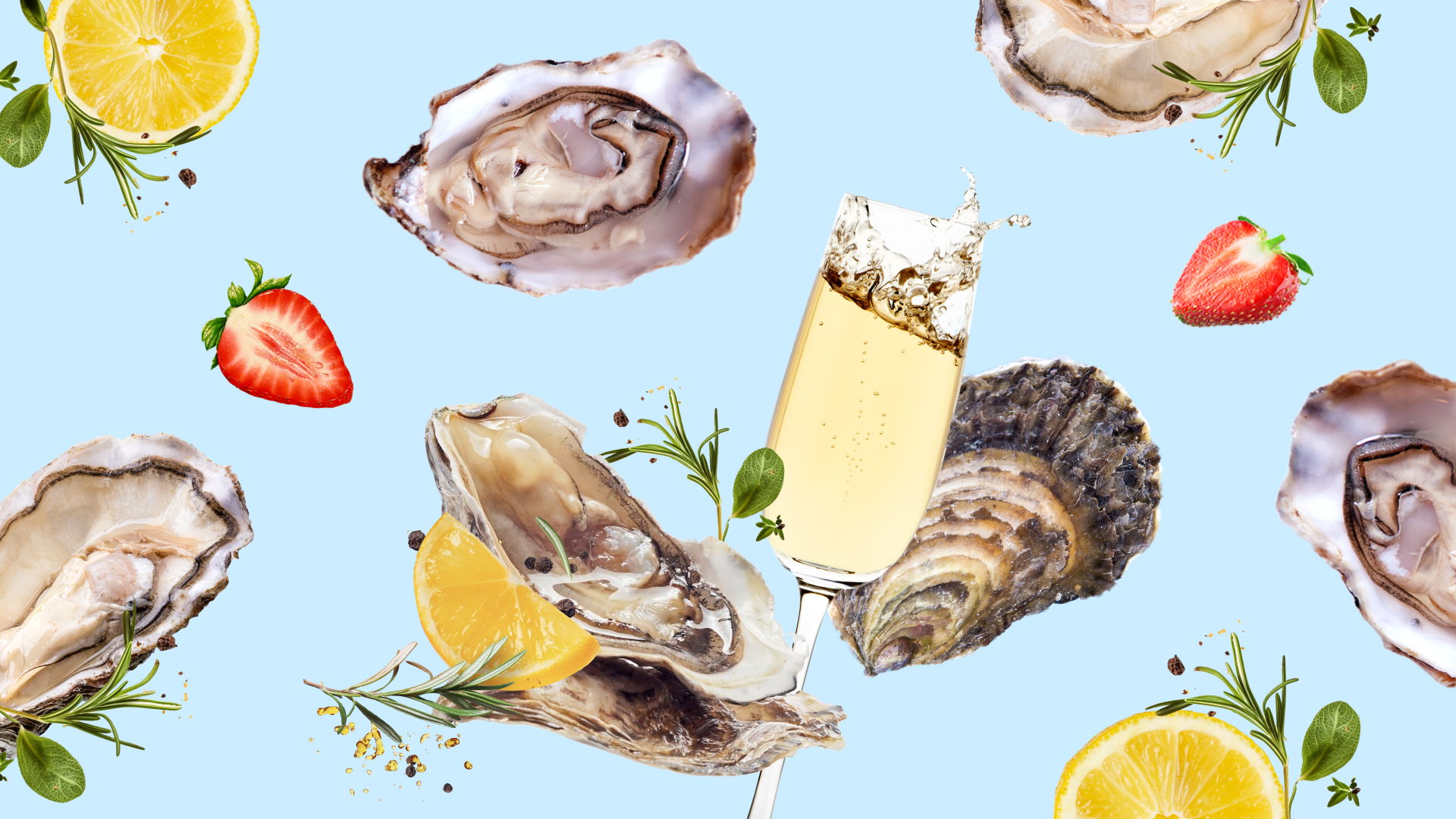 Шеф-тейбл с морепродуктами и игристым в ЖК «Сити Бэй»