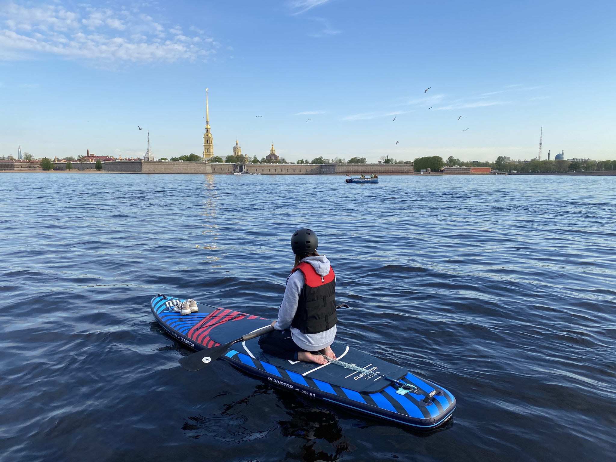 Сап-прогулка по историческому Петербургу