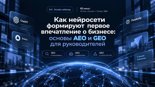 Как нейросети формируют первое впечатление о бизнесе: основы AEO и GEO для руководителей