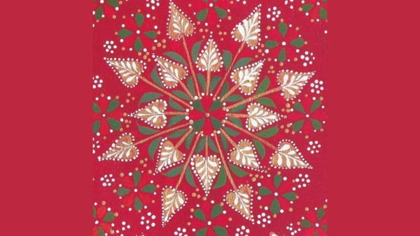 ОНЛАЙН мастер-класс "Народные росписи Русского севера: Гаютинская"