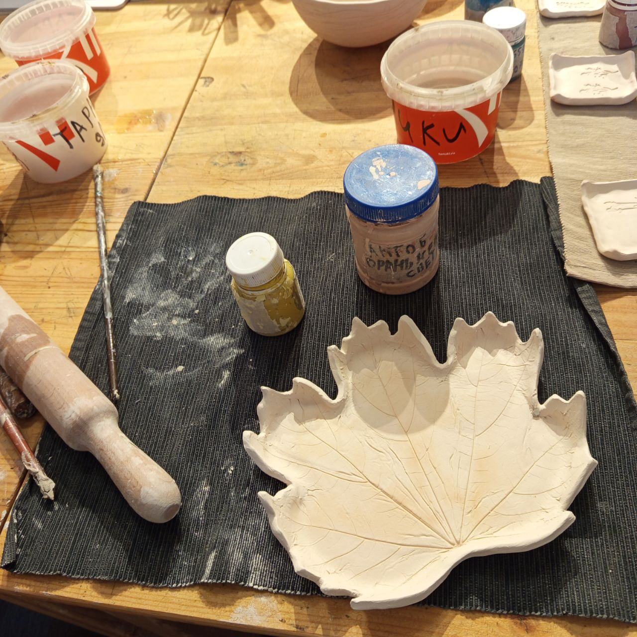 Лепка из глины для детей и их родителей