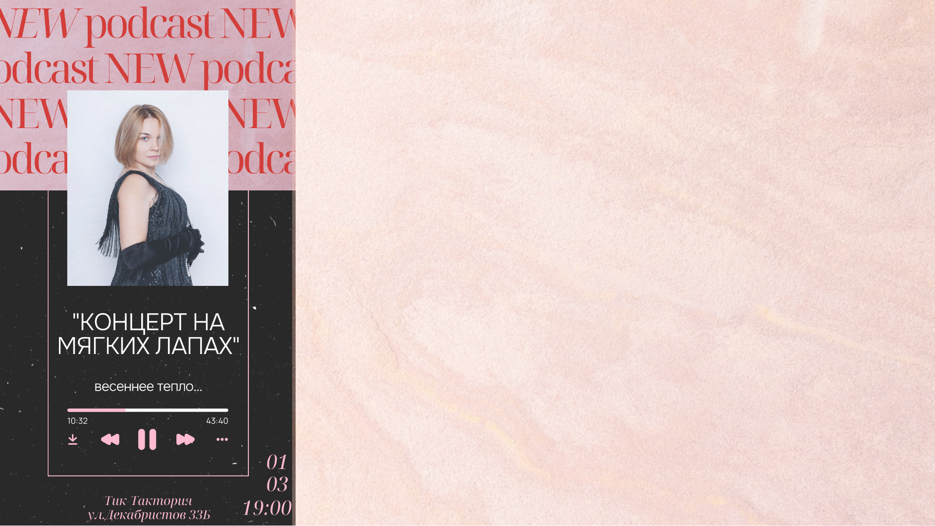 Концерт на мягких лапах