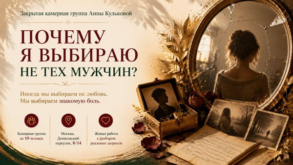 «Почему я выбираю не тех мужчин?»
