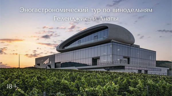 Винный тур в Геленджик и Анапу в сопровождении сомелье 12–16 августа 2026 · 5 дней · Геленджик