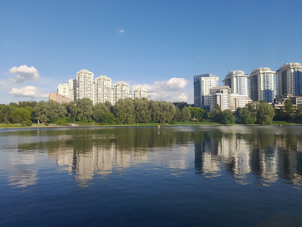 Долина реки Сетунь и Мосфильмовский пруд