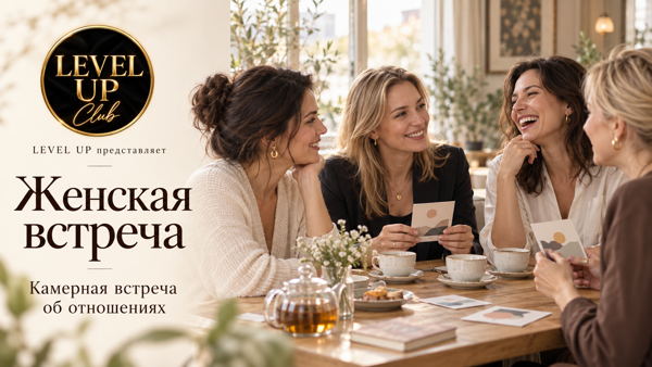 Level Up Women: Камерная женская встреча и встреча-практика об отношениях | Санкт-Петербург