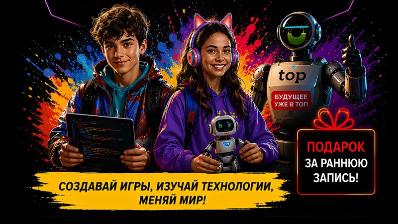 Бесплатный пробный день в IT-клубе