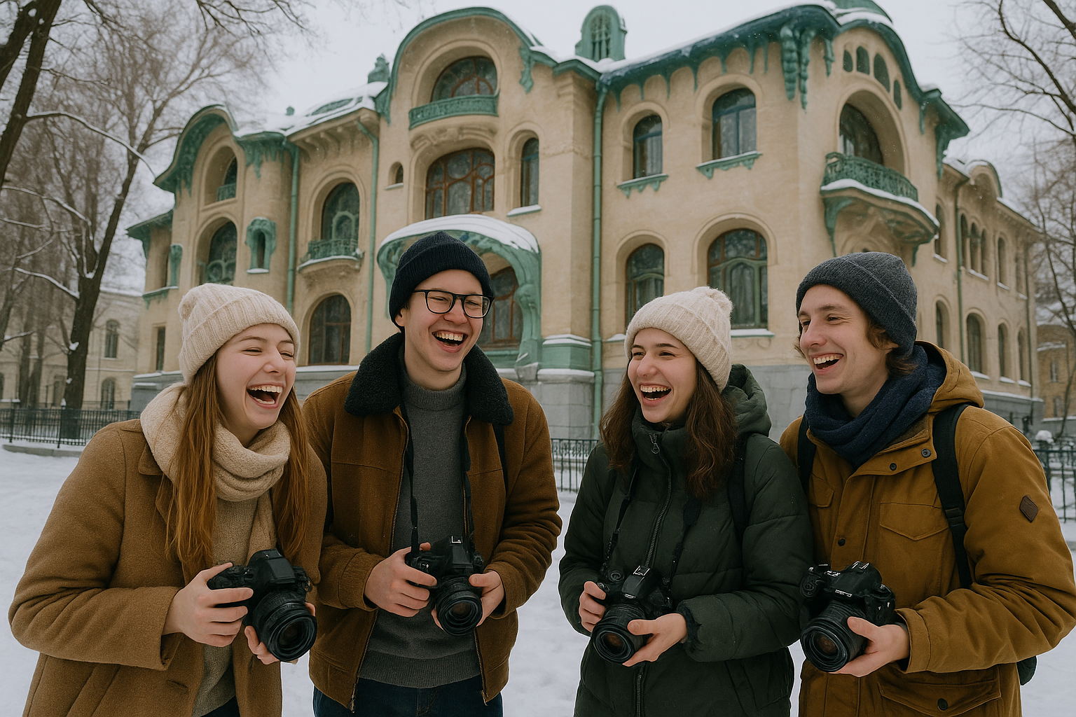 Фотопрогулка по зимней Москве