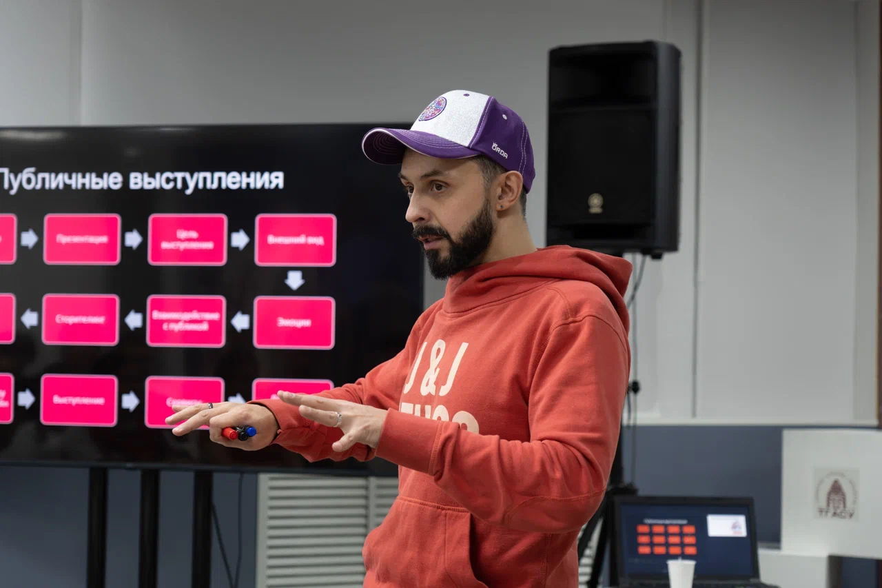 Мастер-класс "Ораторское искусство и публичные выступления"
