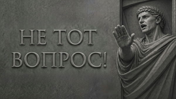 Не тот вопрос! Первый открытый мастер-класс по речевому интеллекту