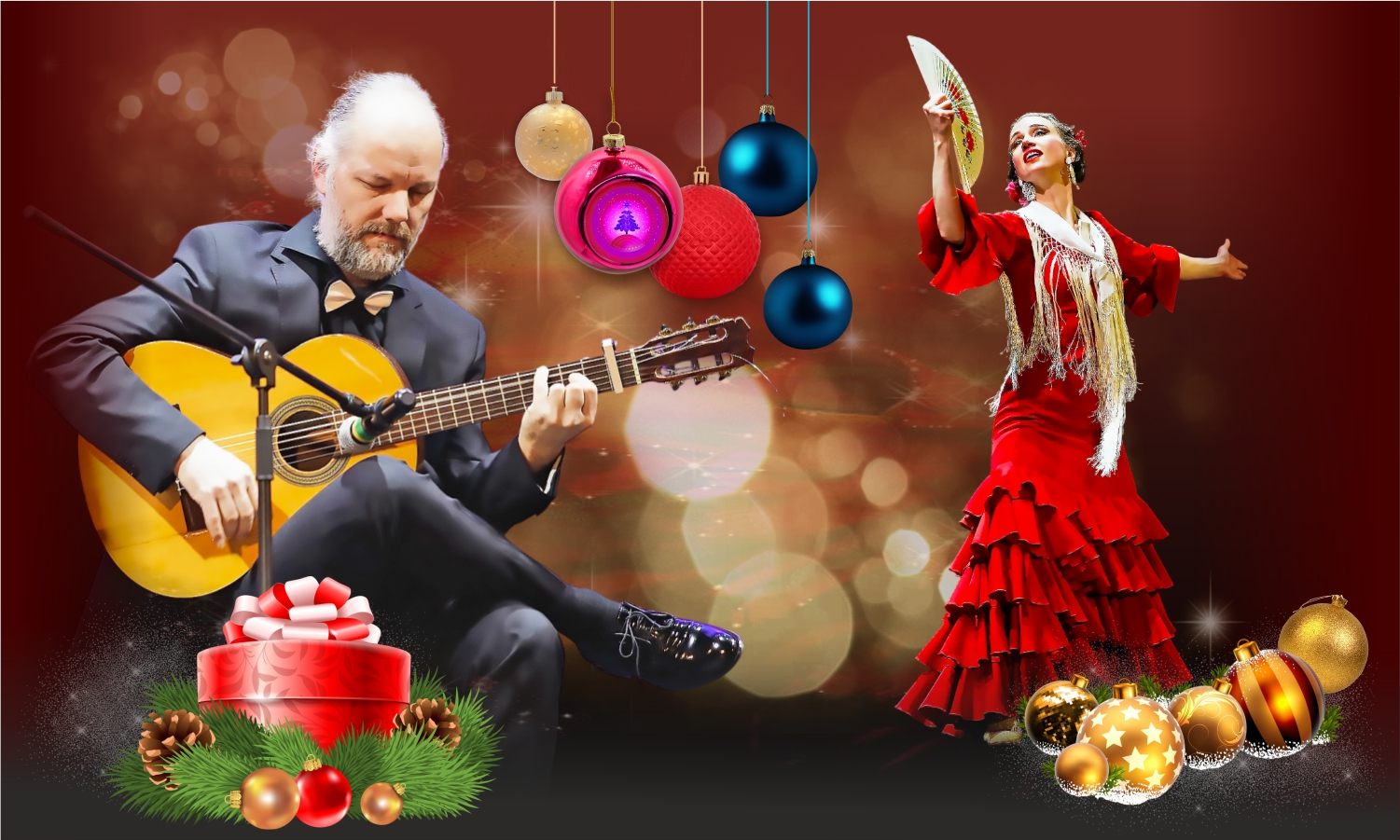 FLAMENCO FAMILIA — концерт и Новогодняя вечеринка с фуршетом в музее на Невском