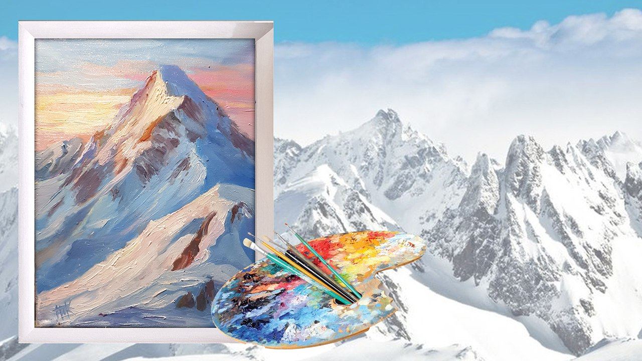 Мастер-класс "Снежные Альпы"