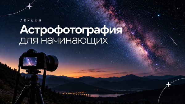 Приглашаем на лекцию "Астрофотография. Введение для начинающих"