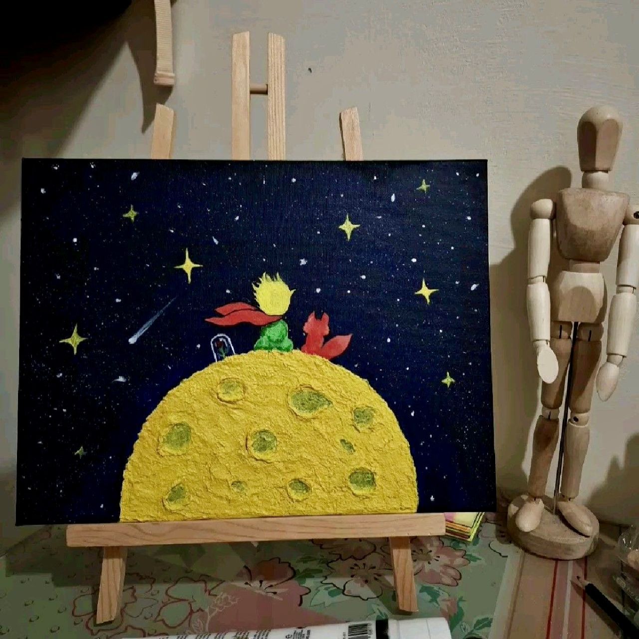 Мастер-класс "Картина: по мотивам м/ф "Маленький принц" (6+)