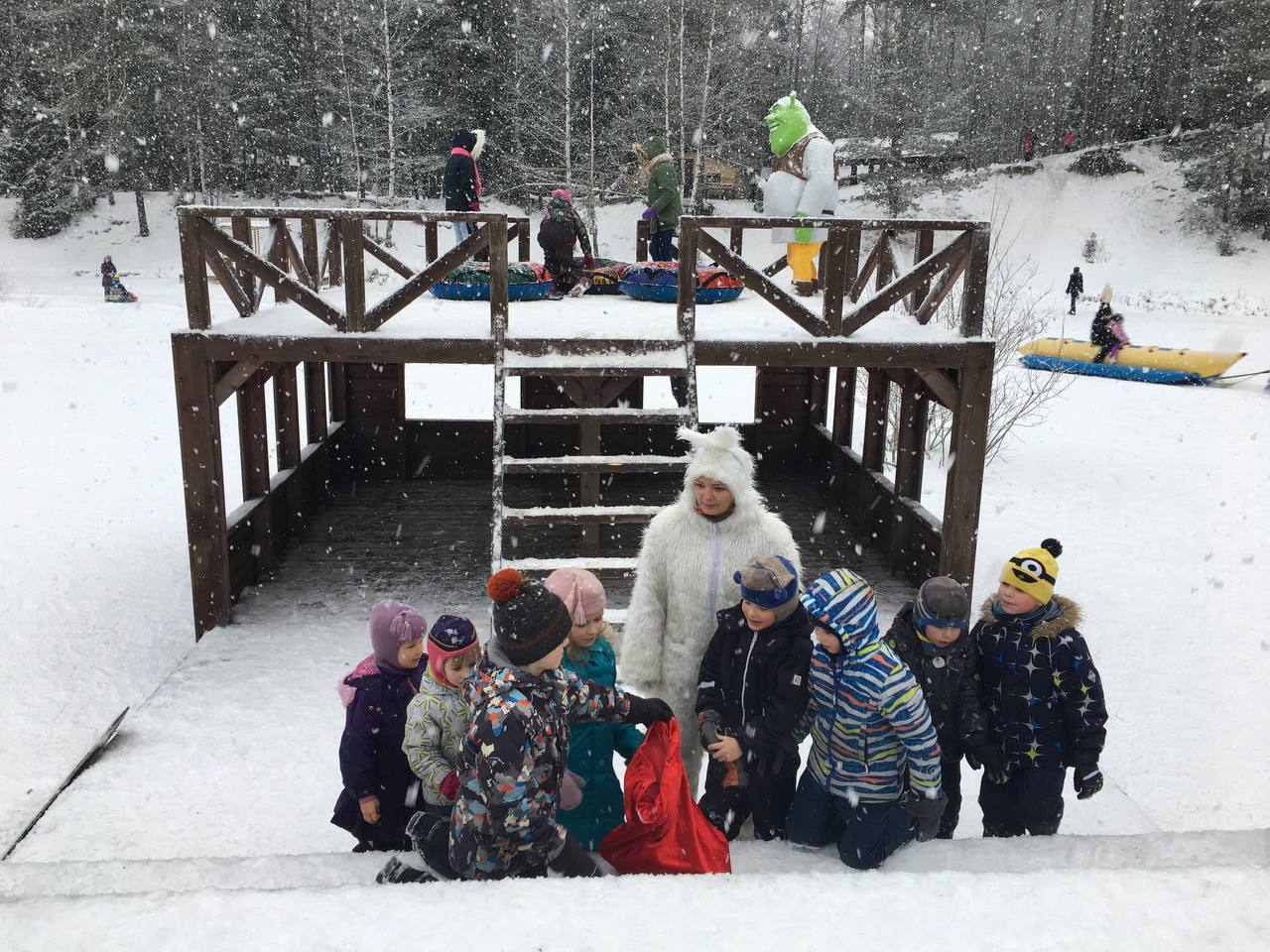 "ПО СЛЕДАМ СНЕЖНОГО ЧЕЛОВЕКА"