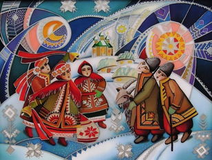 Святки. Ряженые. Щедрик