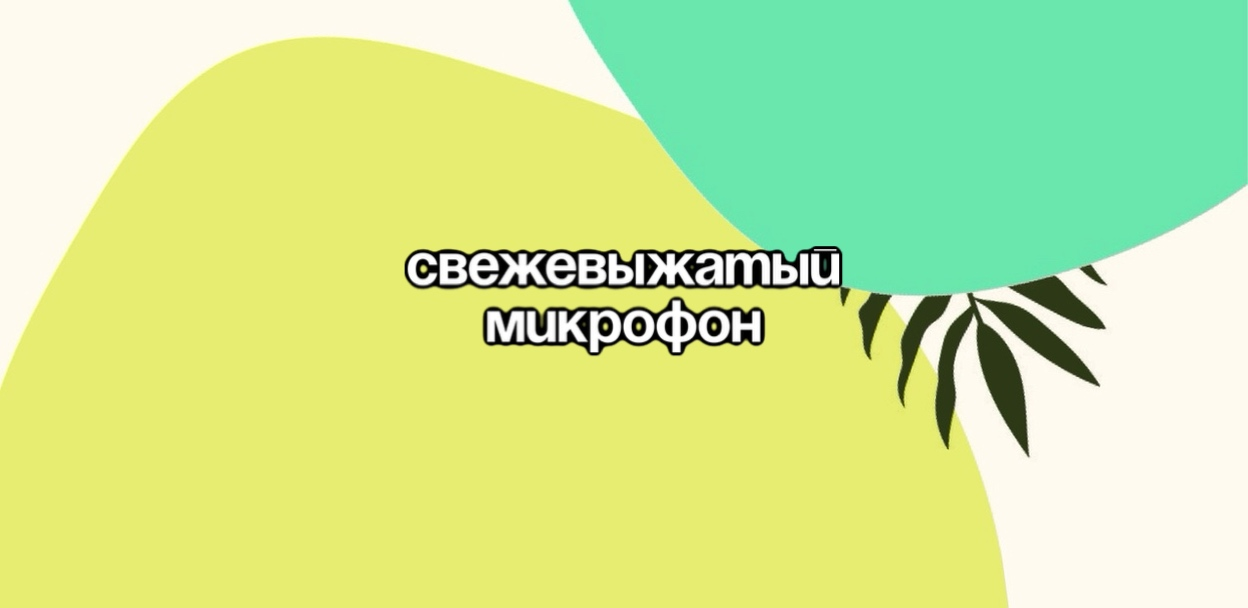 Stand Up: Свежевыжатый микрофон