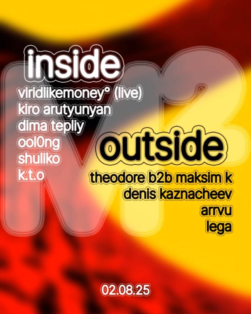 М² outside