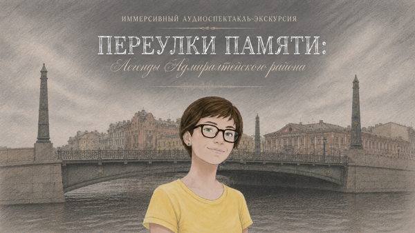 Иммерсивный аудиоспектакль-экскурсия «Переулки памяти: Легенды Адмиралтейского района»