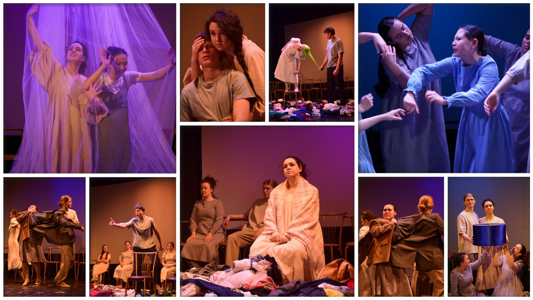 Драматический коллаж «На вырост»