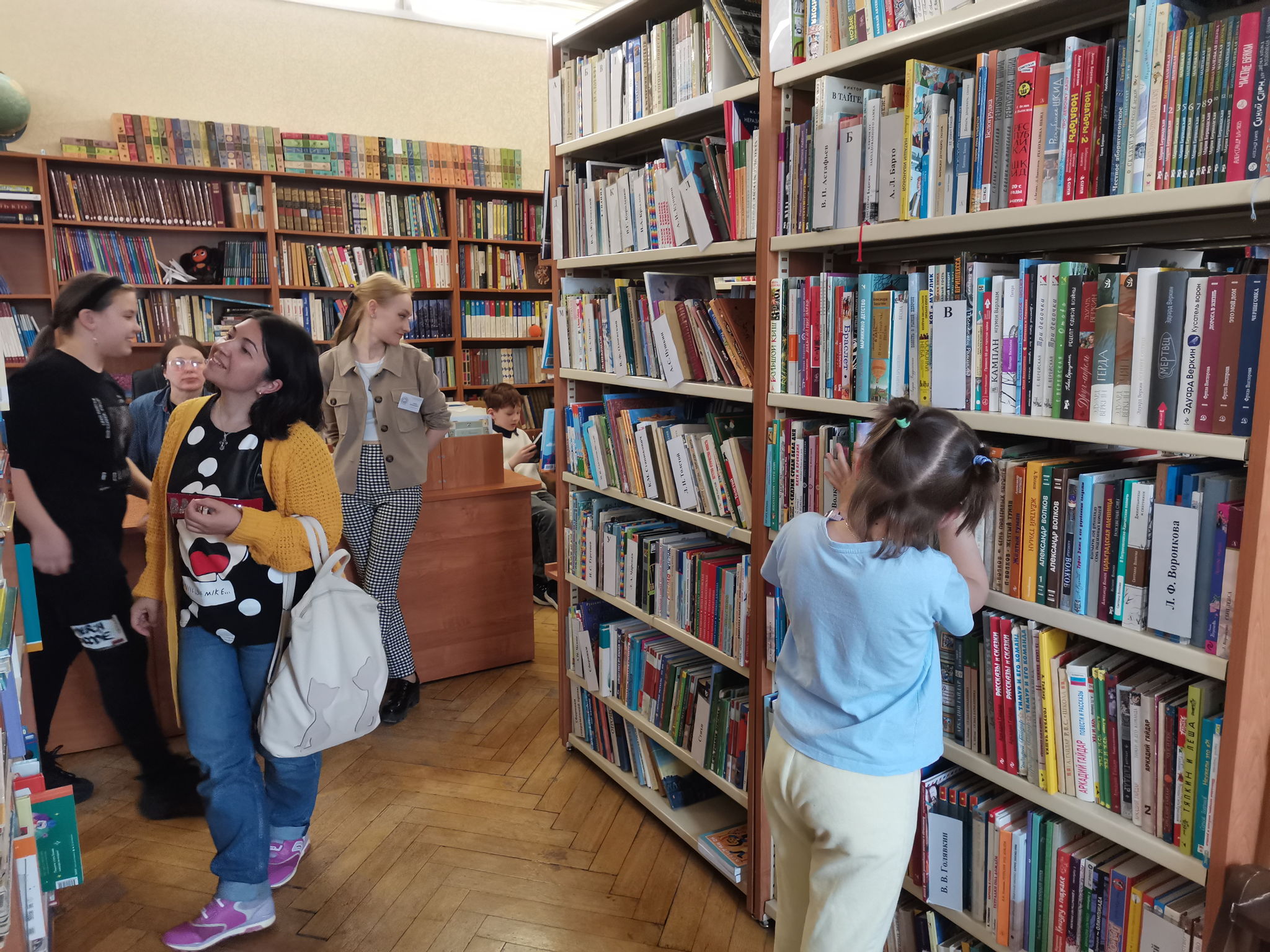 Открывая дверь в библиотеку
