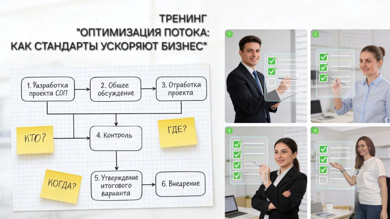 Оптимизация потока: как стандарты ускоряют бизнес