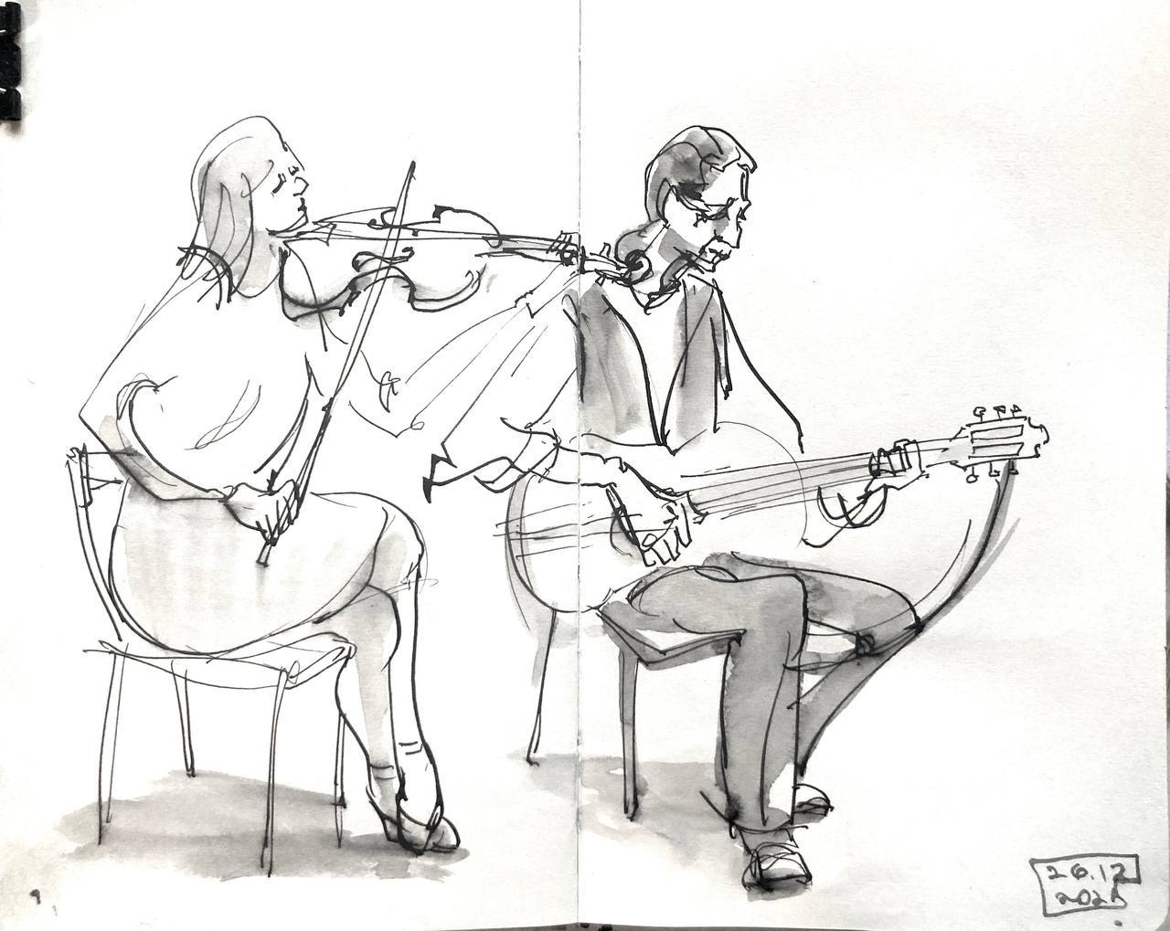 Равноденствие в Разных зёрнах. Дуэт Антона Аксюка и Симы Довгань