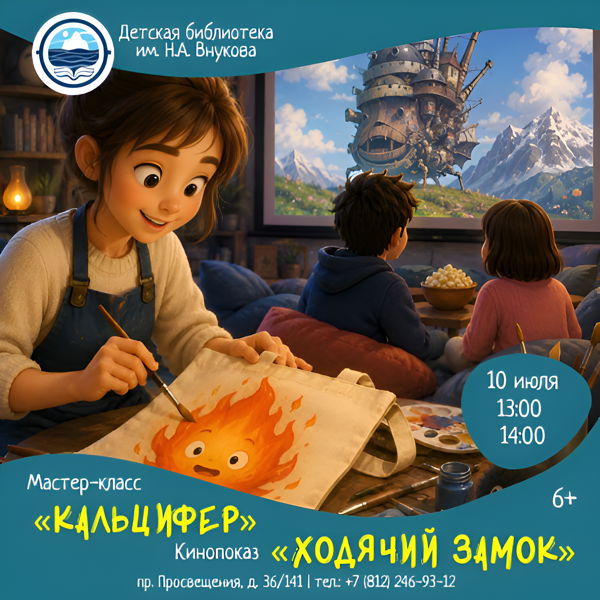 Кинопоказ «Ходячий замок»