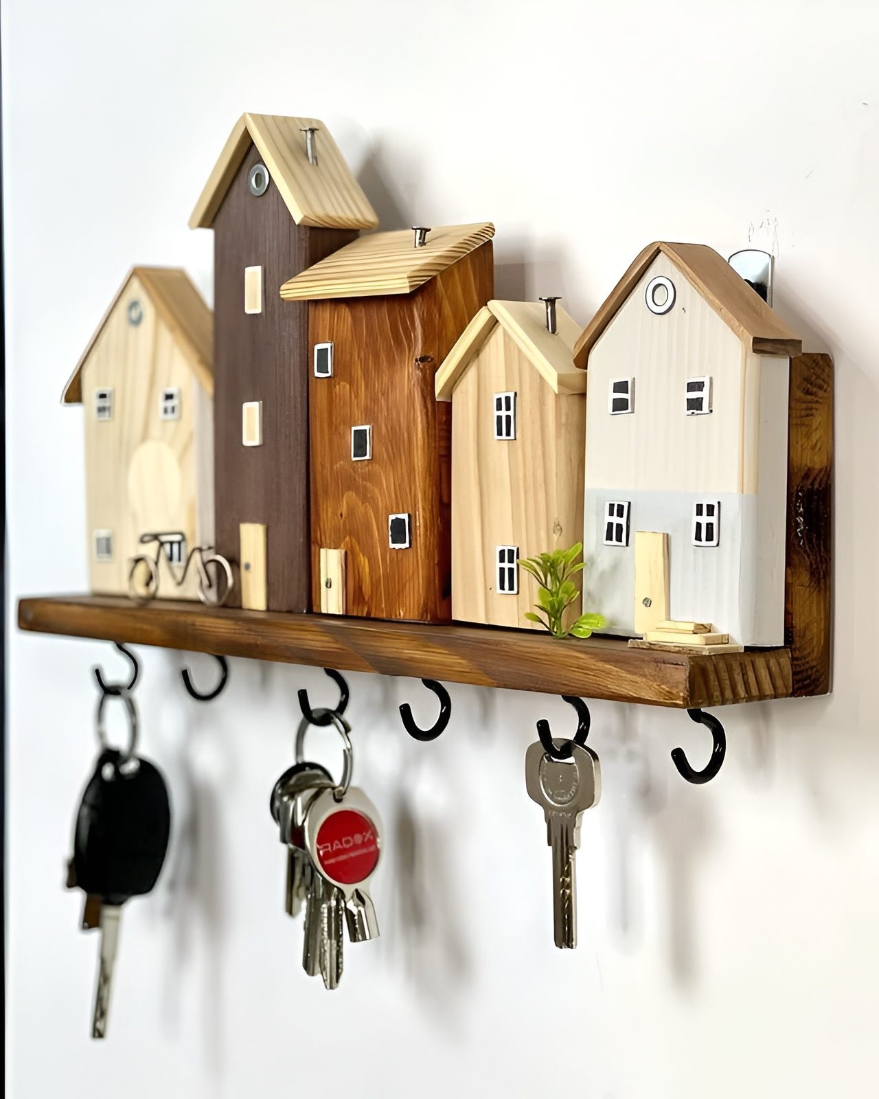 Деревянная ключница своими руками