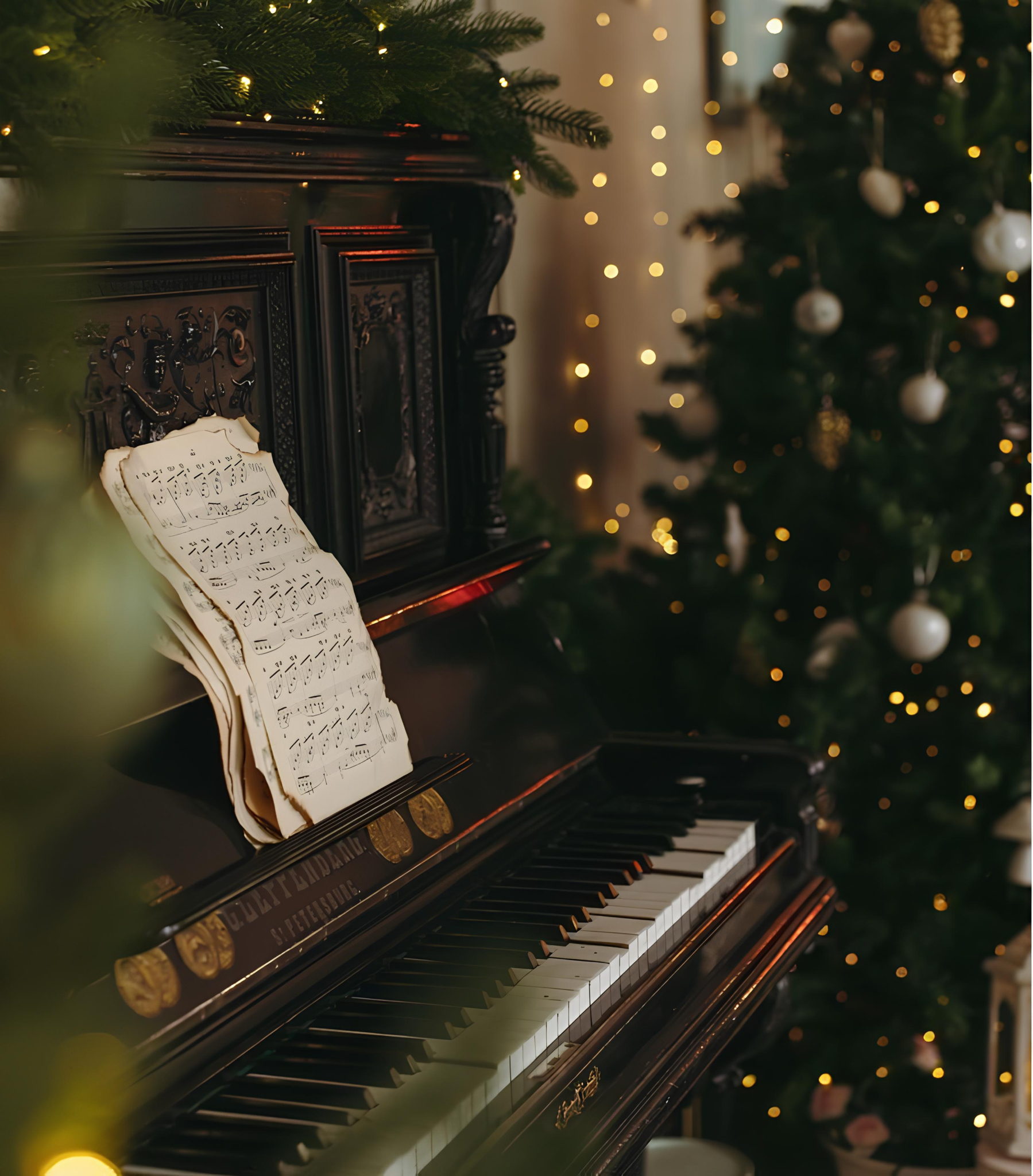 Караоке французских песен под фортепиано