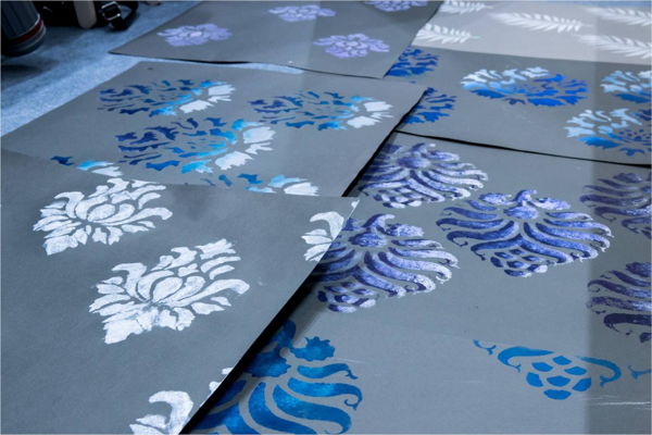 Мастер-класс «Волшебные узоры: создание текстильных композиций с помощью трафаретной печати»