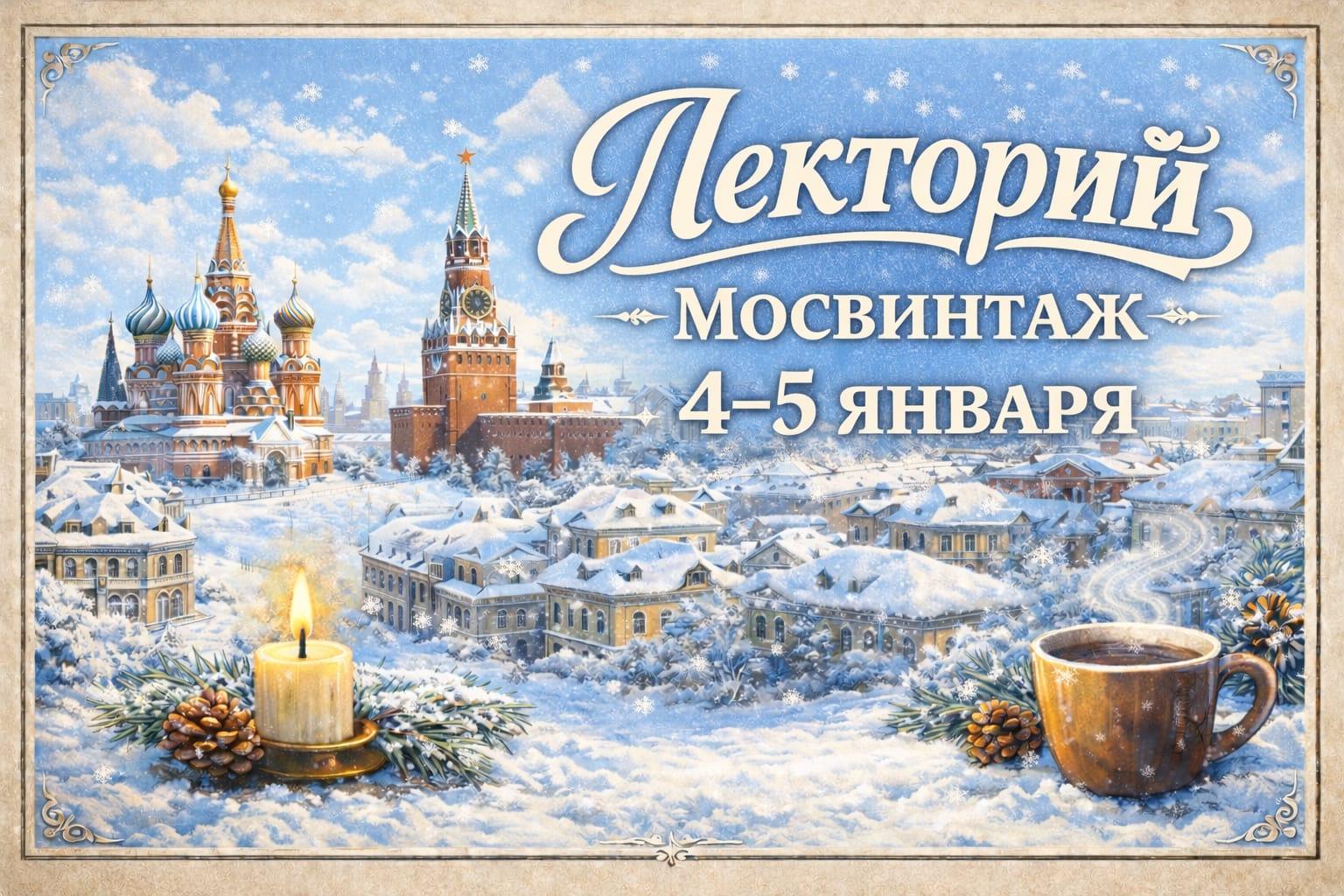 Лекторий Мосвинтаж 4-5 января 2026