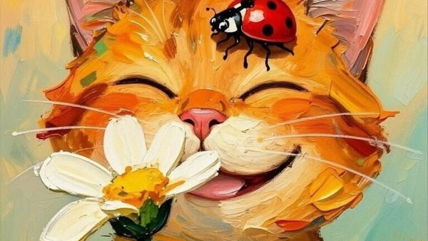 Арт-вечеринка Artistnight: "Солнечный кот"