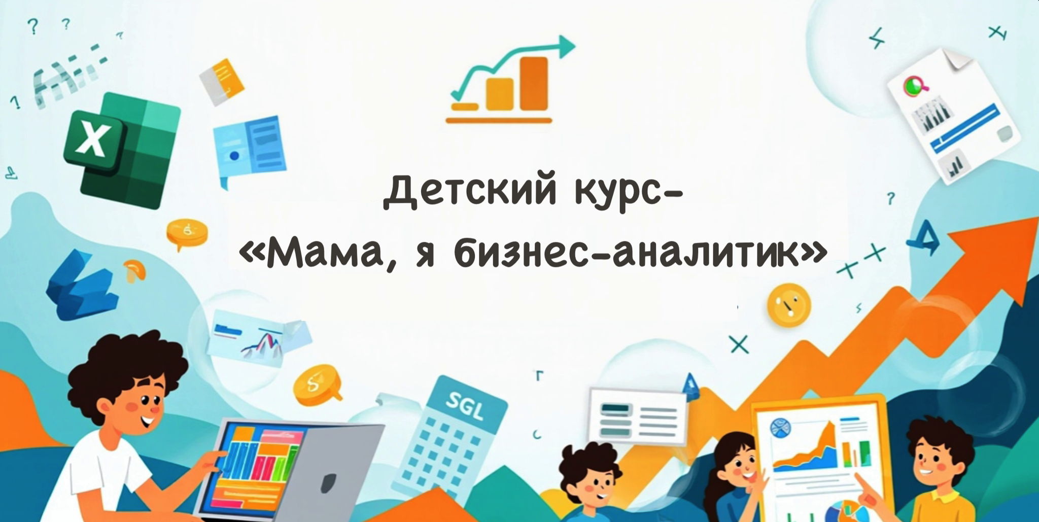 Детский курс- "Мама, я бизнес-аналитик"