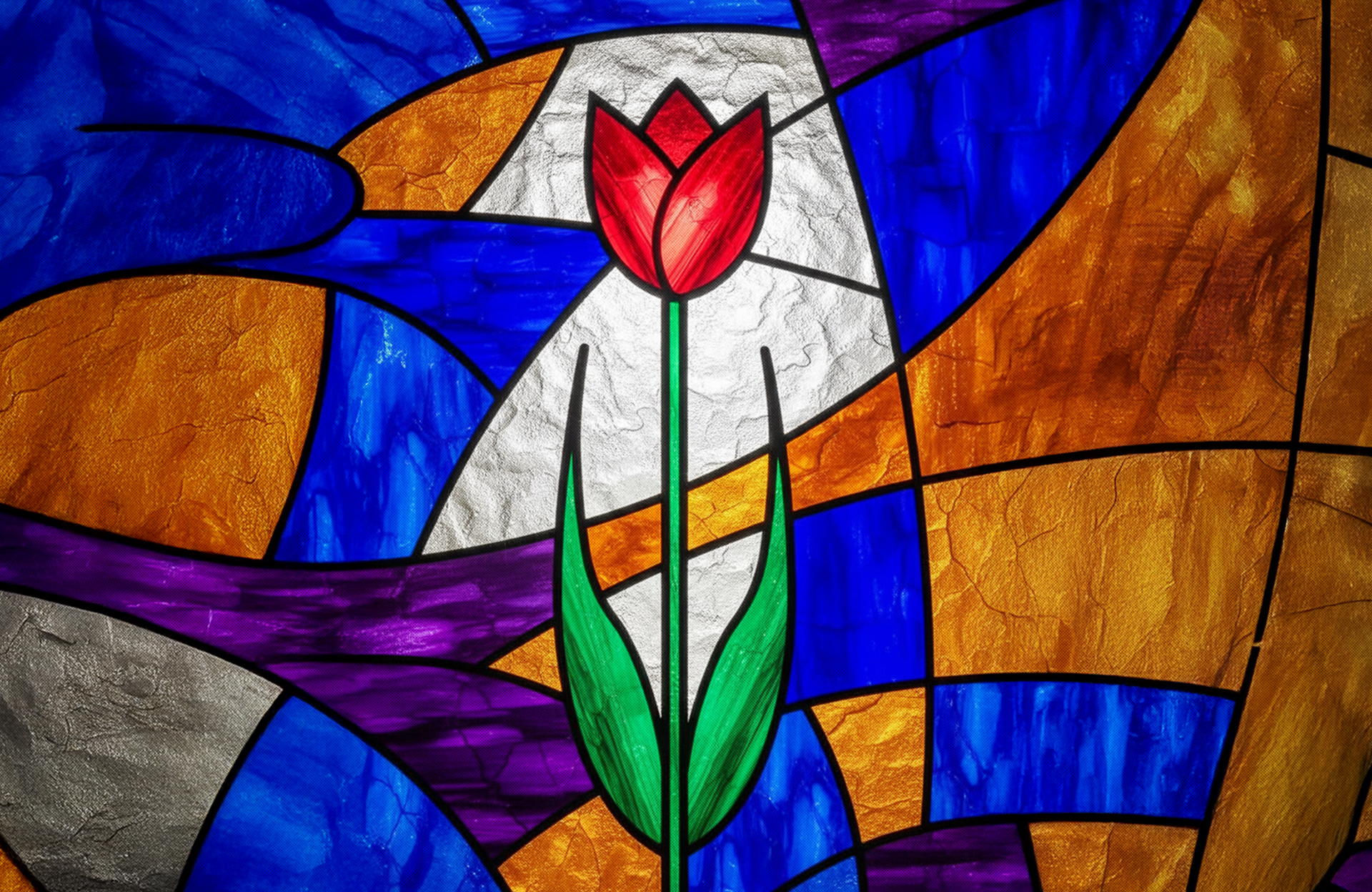 Мастер-класс по витражу