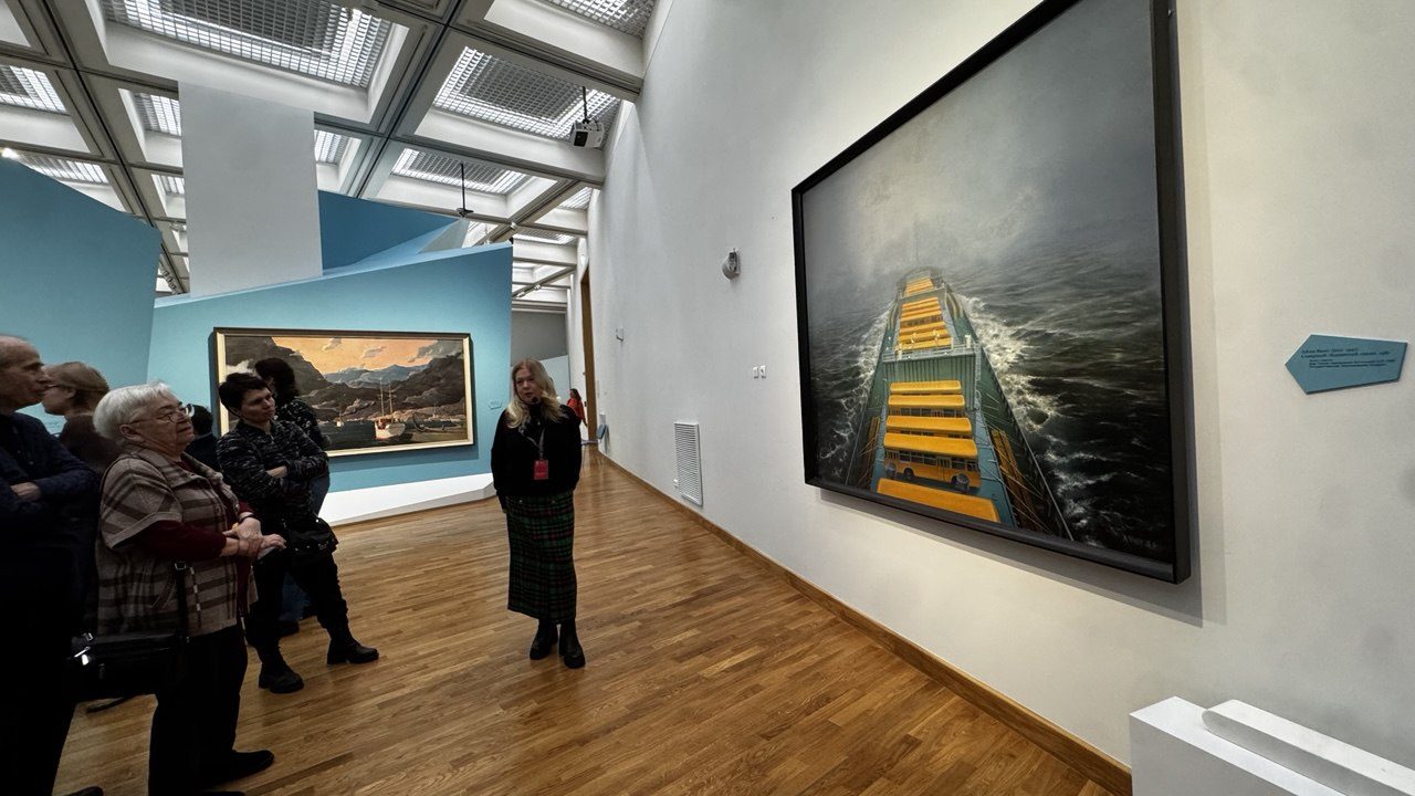 Выставка в Третьяковской галерее. Арктика. Полюс цвета