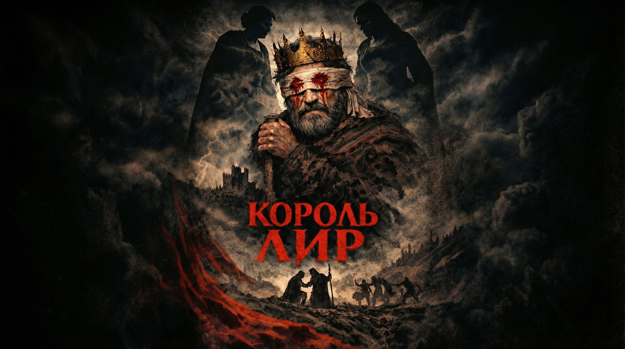 Спектакль "Король Лир" в театре "111"