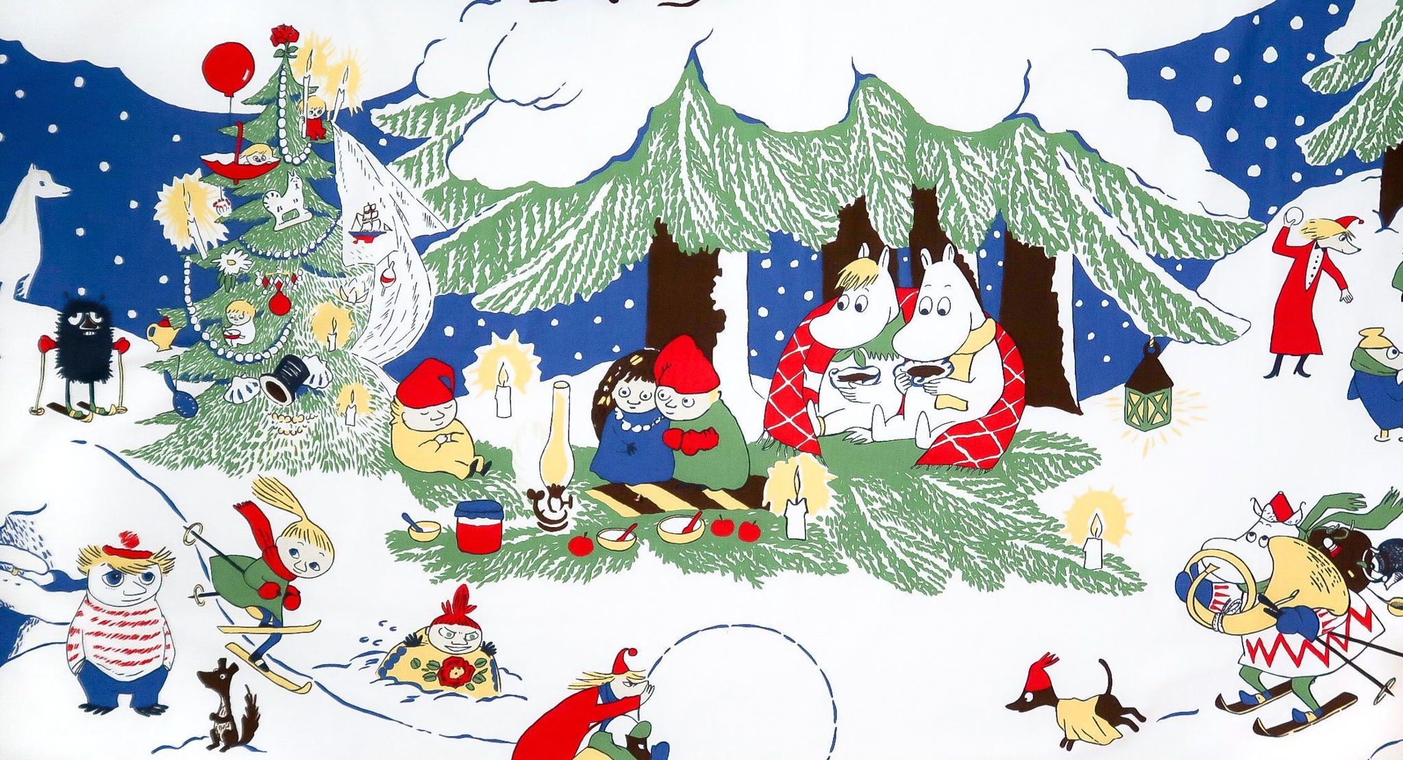 Спектакль "Муми-Тролли и Рождество" в Библиотеке №174