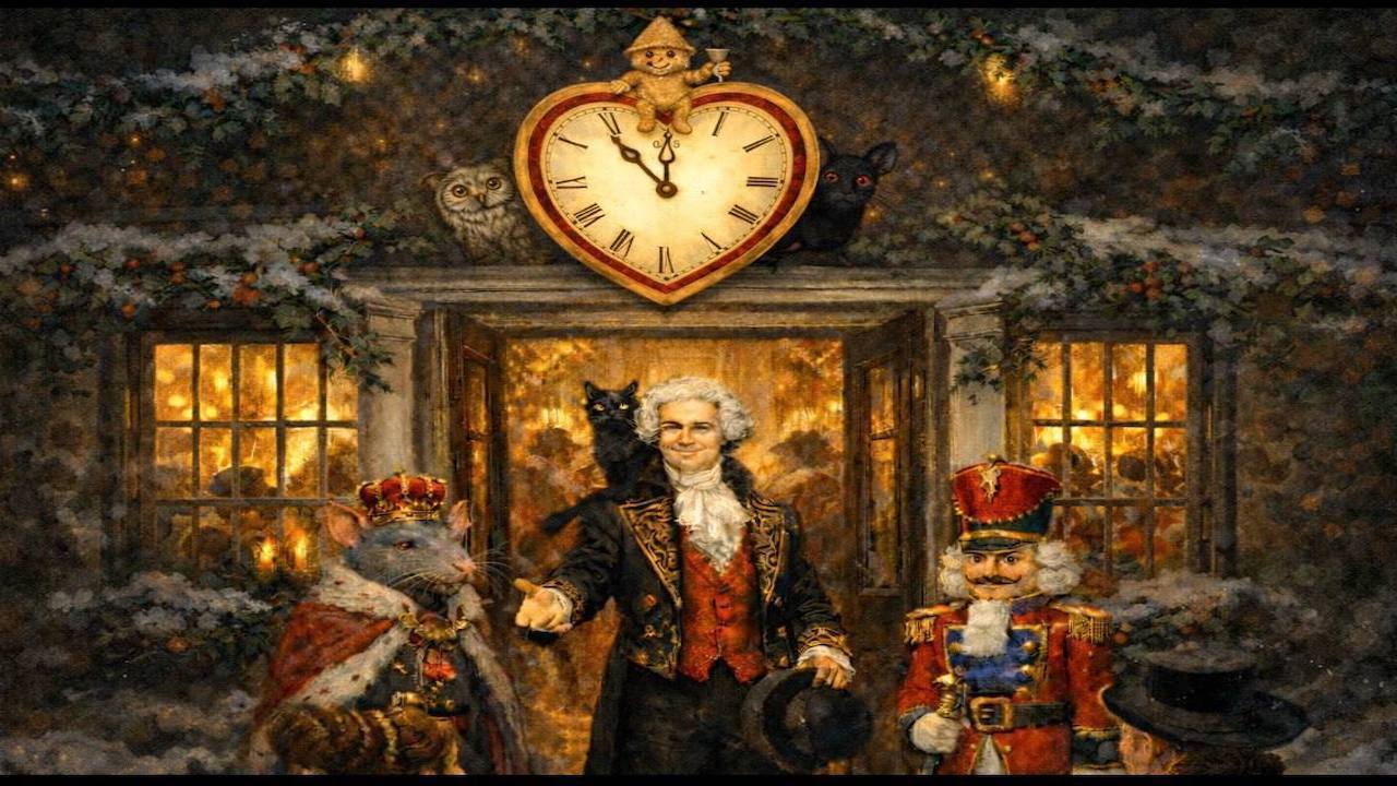 Бал Гофмана в Доме Ивана Остермана. Песочный спектакль "Гофман. История любви"