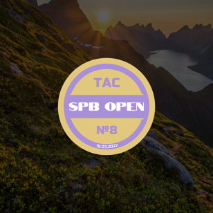 TAC SPB Open #8