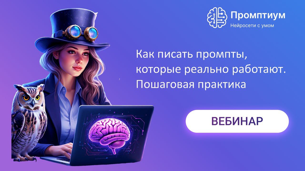 Как писать промпты, которые реально работают. Пошаговая практика