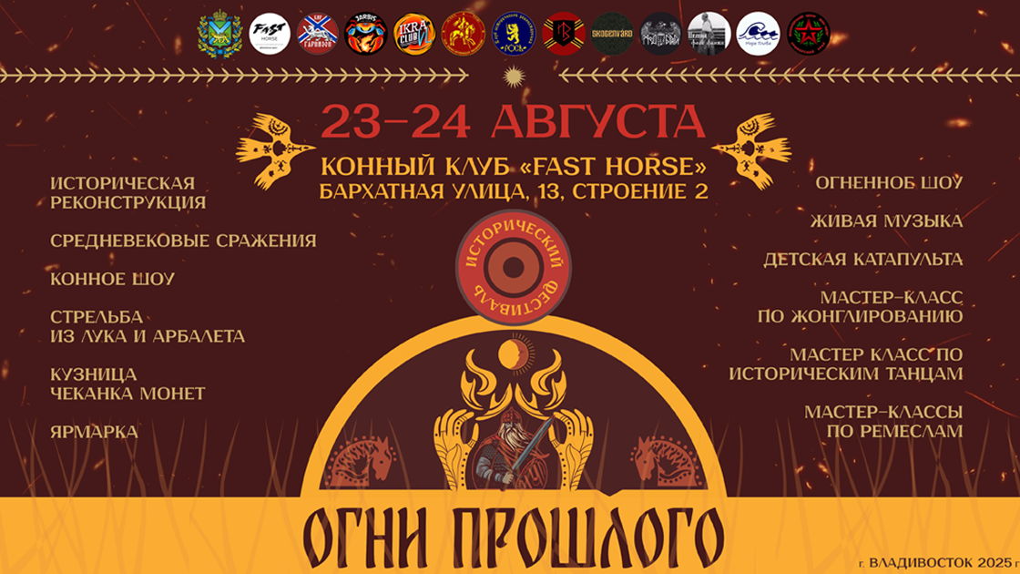 ОГНИ ПРОШЛОГО Исторический фестиваль
