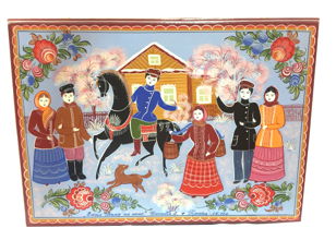 Мастер-класс «Городецкая роспись»